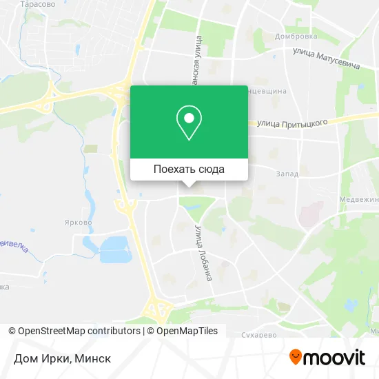 Карта Дом Ирки