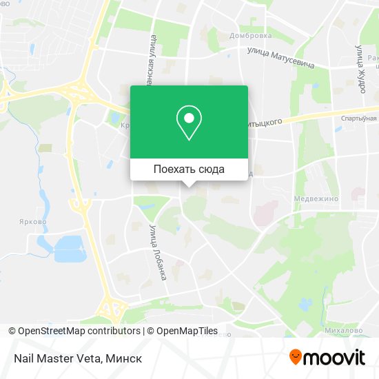 Карта Nail Master Veta