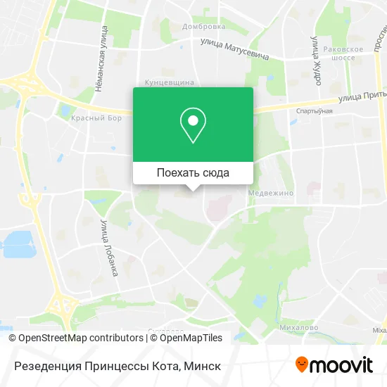 Карта Резеденция Принцессы Кота