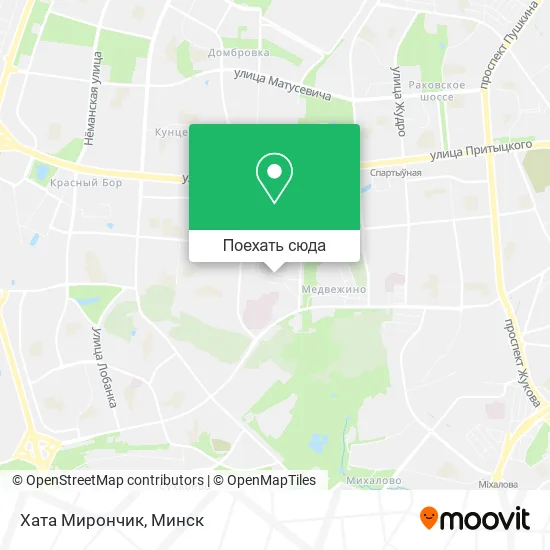 Карта Хата Мирончик