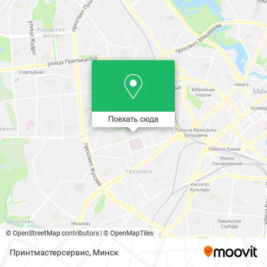 Карта Принтмастерсервис