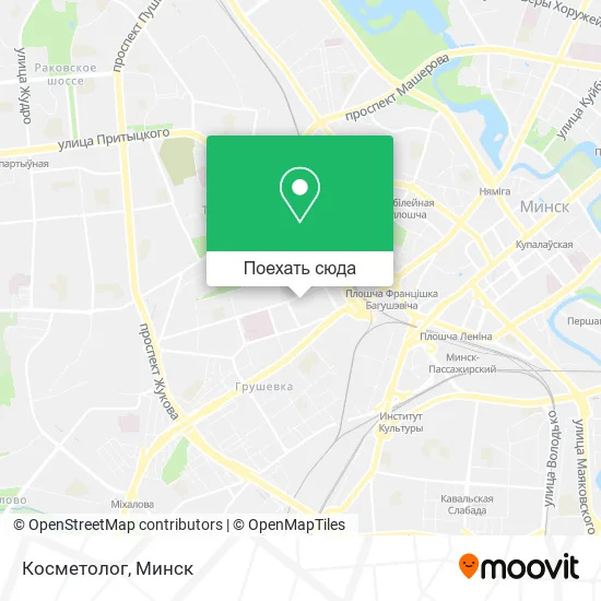 Карта Косметолог