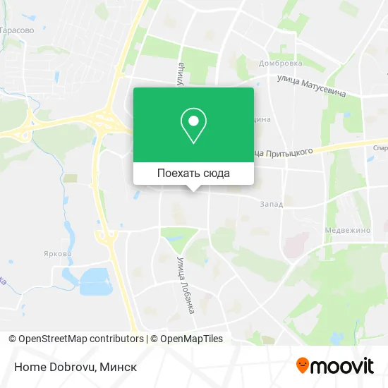 Карта Home Dobrovu