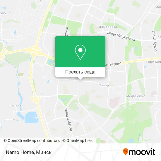 Карта Nemo Home