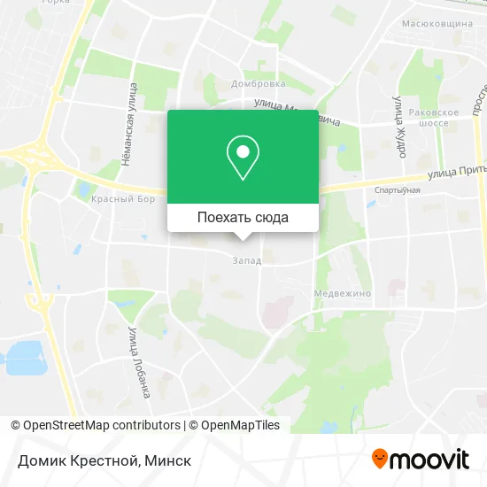 Карта Домик Крестной