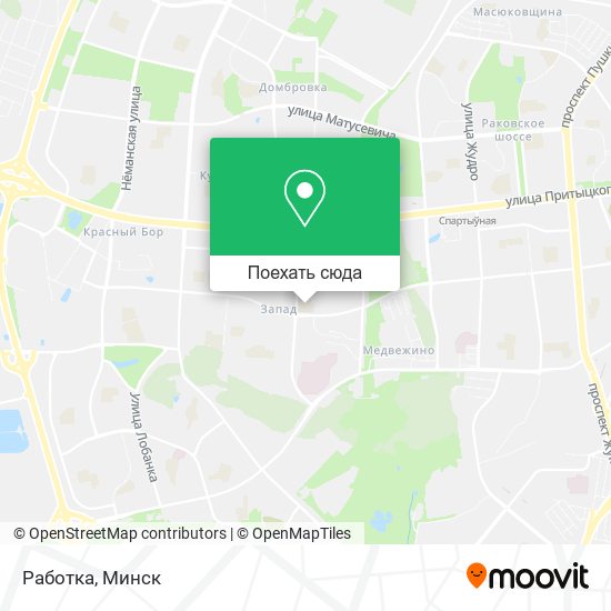 Карта Работка