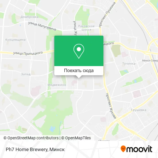 Карта Ph7 Home Brewery