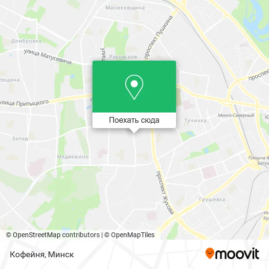 Карта Кофейня