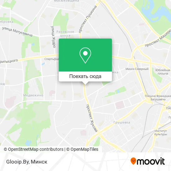 Карта Glooip.By