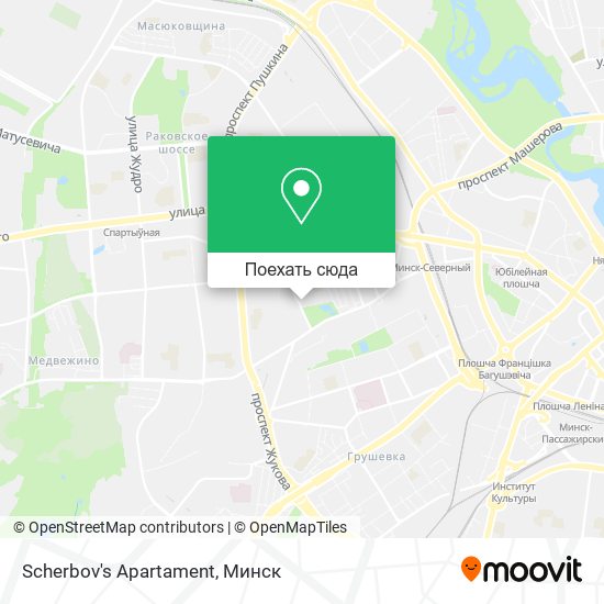 Карта Scherbov's Apartament