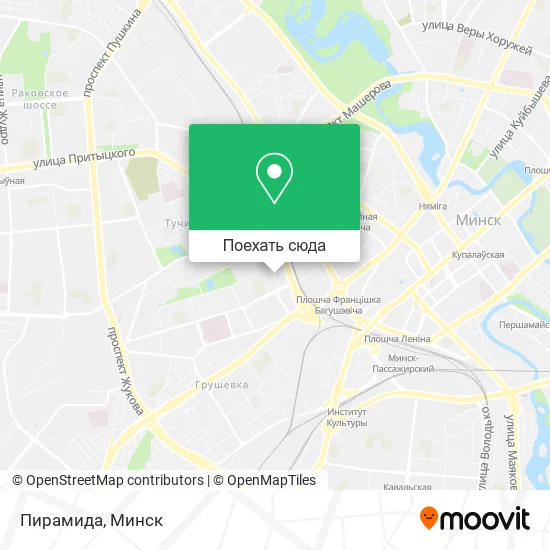 Карта Пирамида