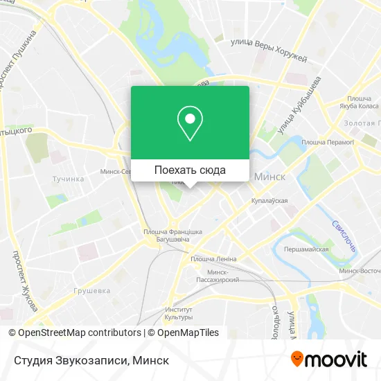Карта Студия Звукозаписи