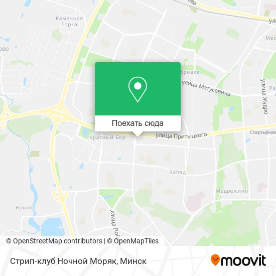 Карта Стрип-клуб Ночной Моряк