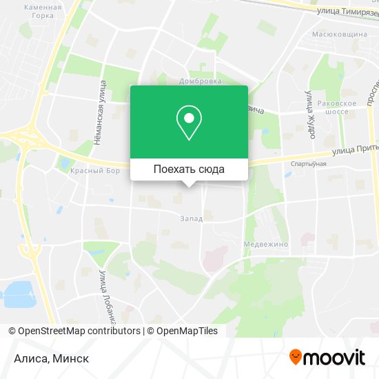 Карта Алиса