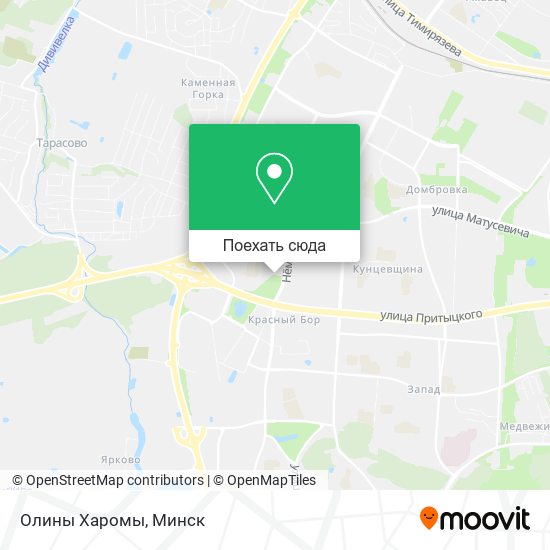 Карта Олины Харомы