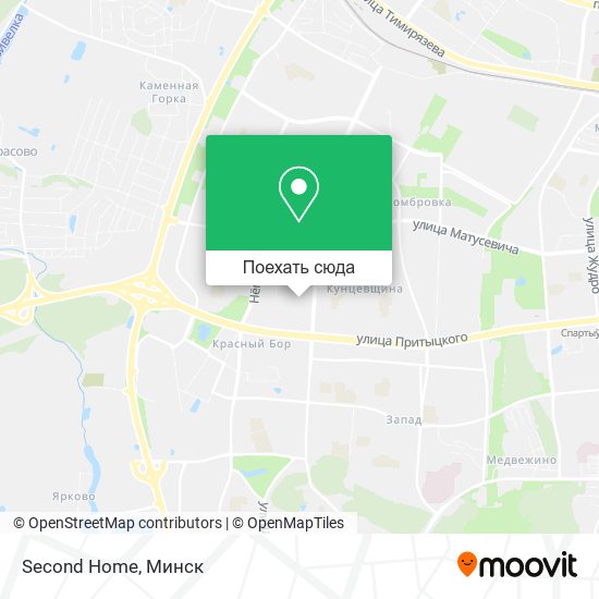 Карта Second Home