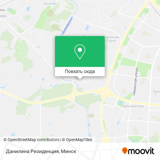 Карта Данилина Резиденция