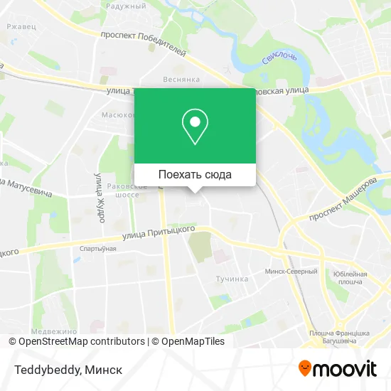 Карта Teddybeddy