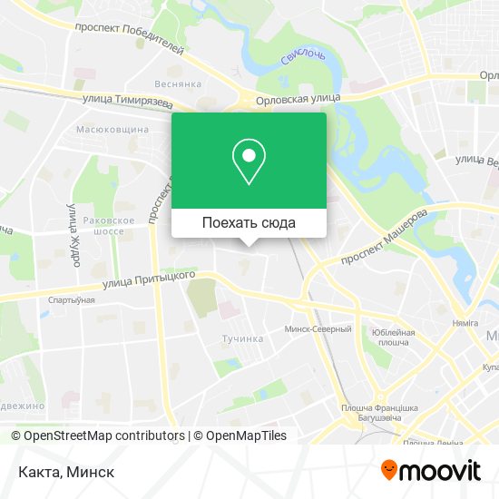 Карта Какта