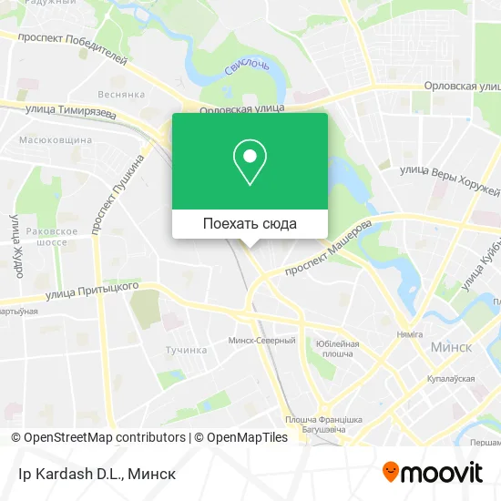 Карта Ip Kardash D.L.