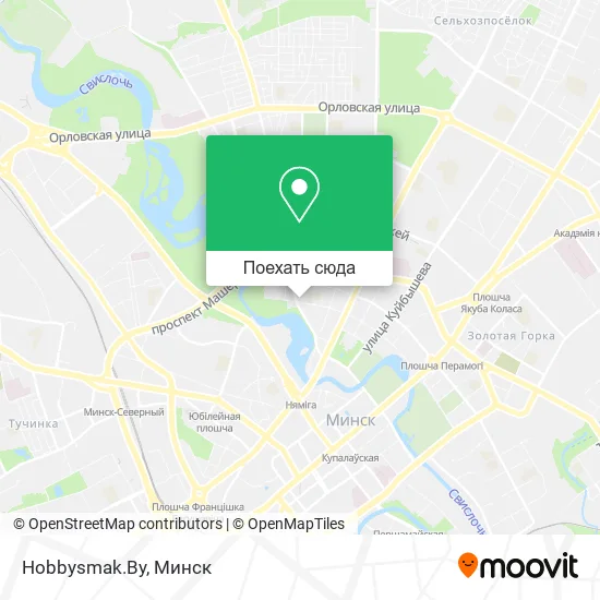 Карта Hobbysmak.By