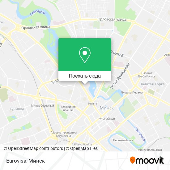 Карта Eurovisa