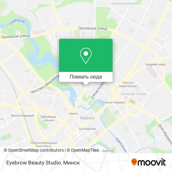Карта Eyebrow Beauty Studio