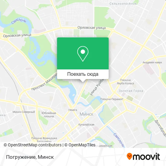 Карта Погружение