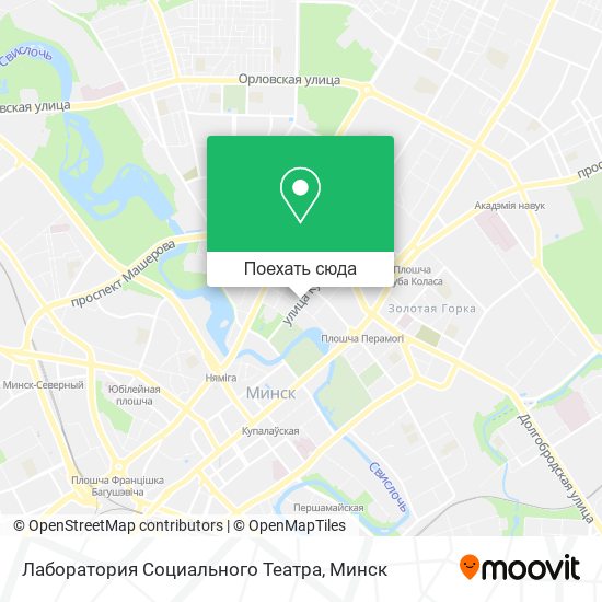 Карта Лаборатория Социального Театра