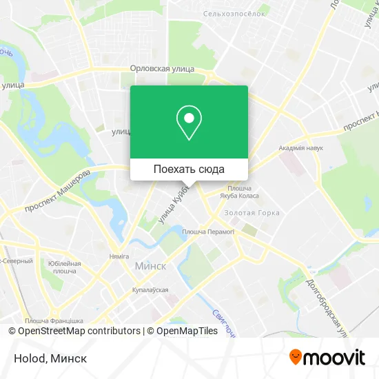 Карта Holod