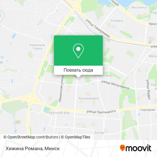 Карта Хижина Романа