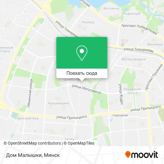 Карта Дом Малышки