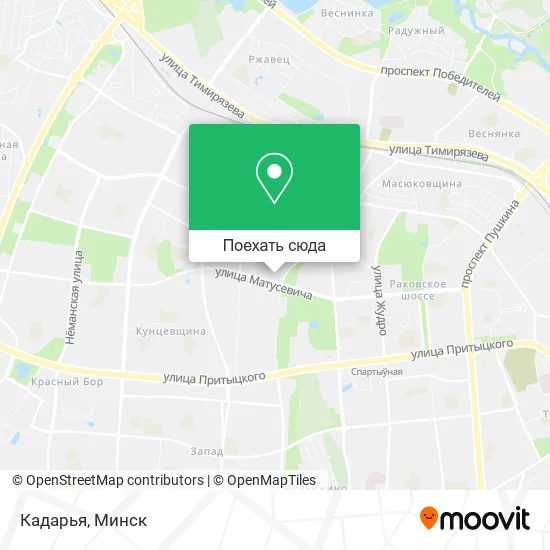 Карта Кадарья