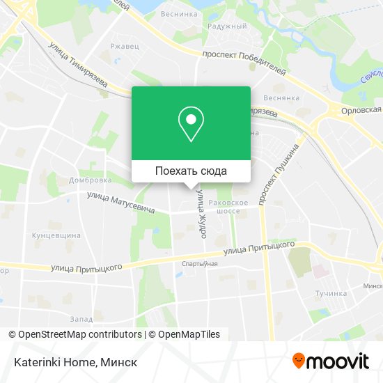 Карта Katerinki Home