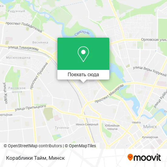 Карта Кораблики Тайм