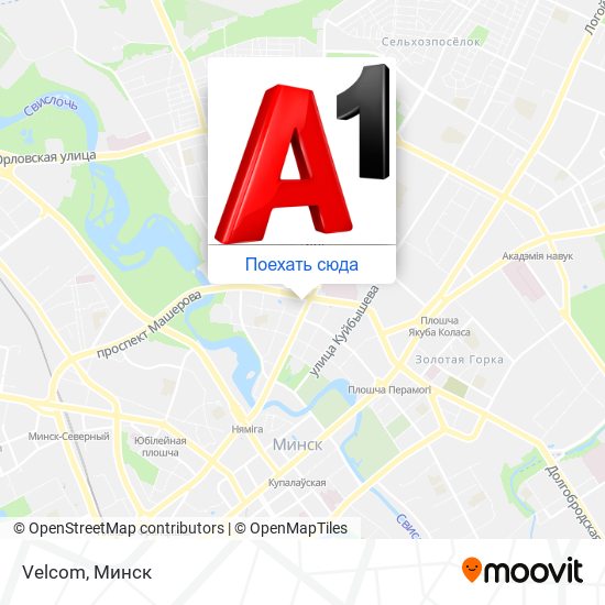 Карта Velcom