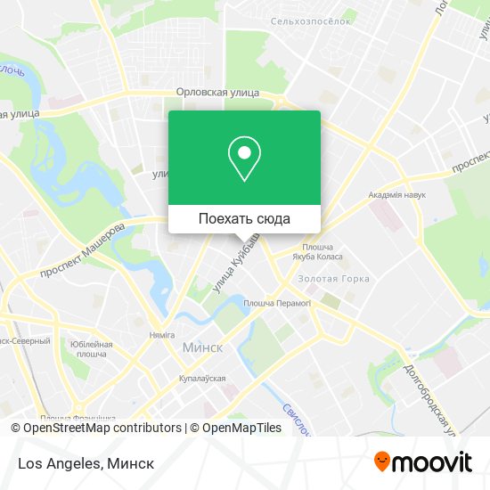 Карта Los Angeles
