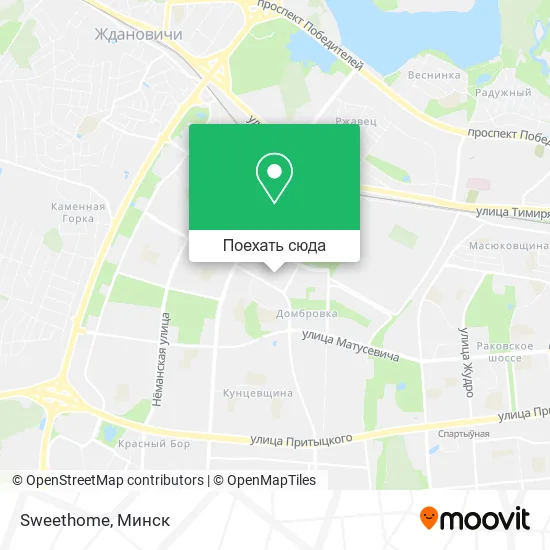 Карта Sweethome