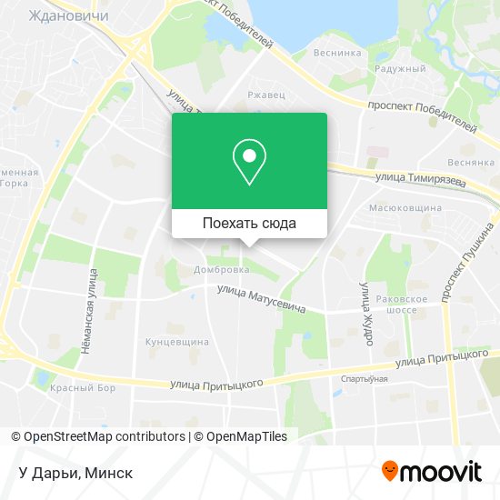 Карта У Дарьи