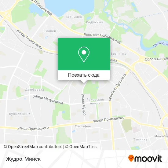 Карта Жудро