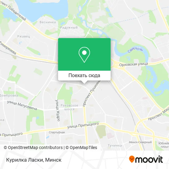 Карта Курилка Ласки
