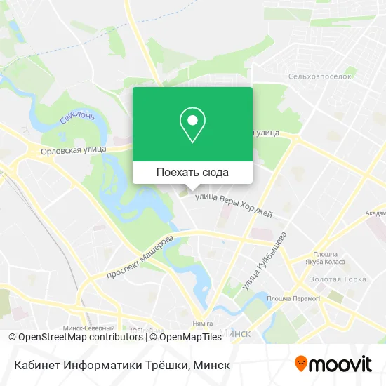 Карта Кабинет Информатики Трёшки