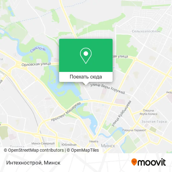 Карта Интехнострой