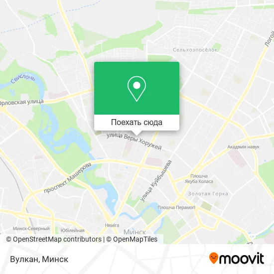 Карта Вулкан