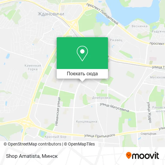 Карта Shop Amatista