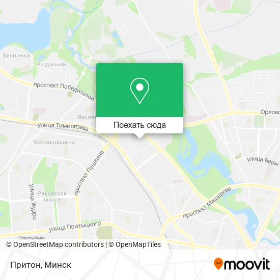 Карта Притон