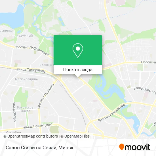 Карта Салон Связи на Связи