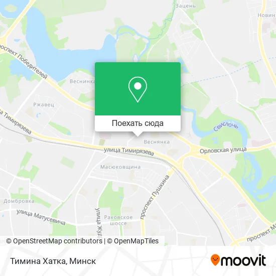 Карта Тимина Хатка