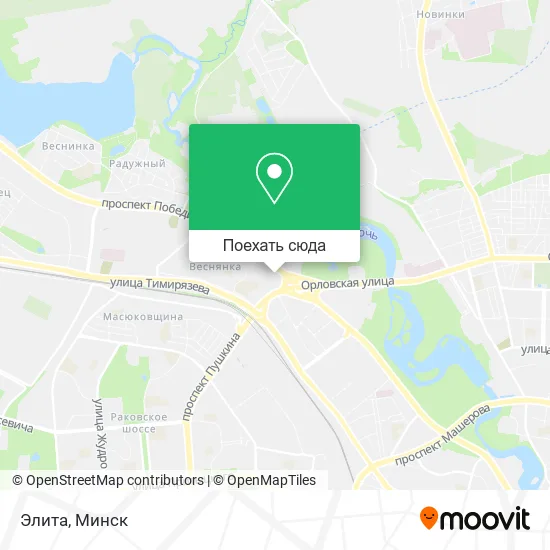 Карта Элита