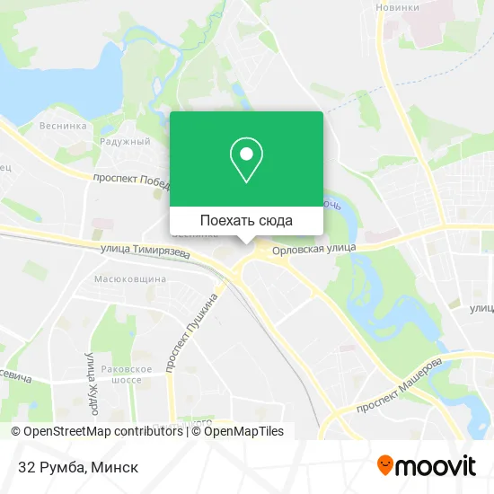 Карта 32 Румба